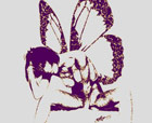 Titel: -- Mama mother nature -- , Girl with butterly wings.